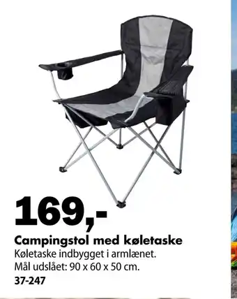 Biltema Campingstol med Køletaske tilbud