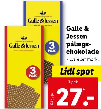 Galle & Jessen Pålægs-Chokolade