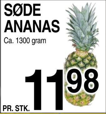 ABC Lavpris Ananas tilbud
