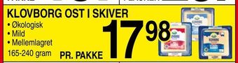 Klovborg ost i skiver