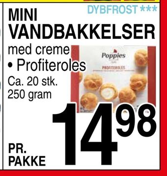 ABC Lavpris MINI Vandbakkelser tilbud