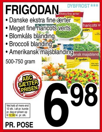 ABC Lavpris Frigodan tilbud