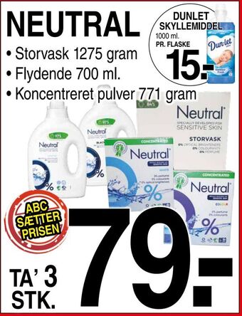 ABC Lavpris Neutral tilbud