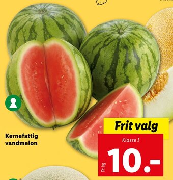 Lidl Kernefattig Vandmelon tilbud