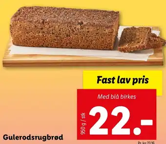 Gulerodsrugbrød
