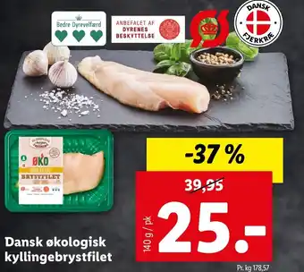Dansk Økologisk Kyllingebrystfilet