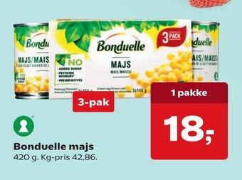 Dagli'Brugsen Bonduelle majs tilbud