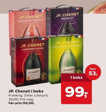 Dagli'Brugsen JP. Chenet i boks tilbud