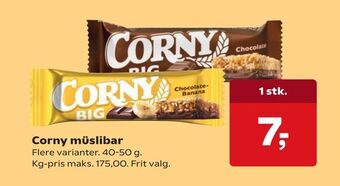 Corny müslibar