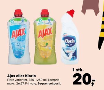 Ajax eller Klorin