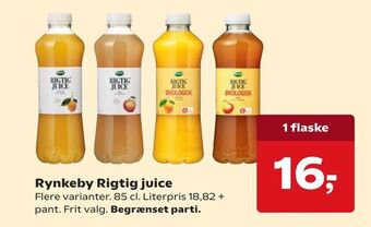 Rynkeby Rigtig juice