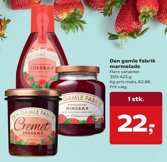 Den gamle fabrik marmelade