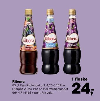 Kvickly Ribena tilbud