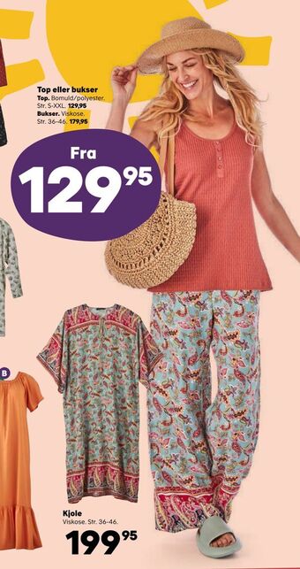 Top eller bukser