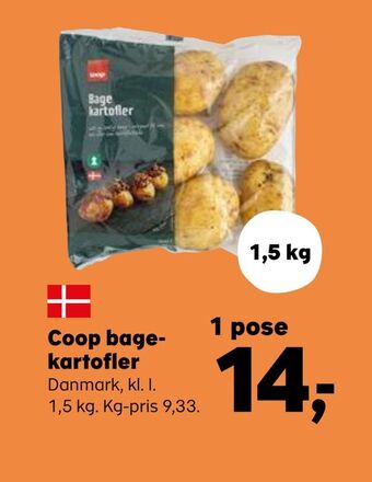 SuperBrugsen Coop bagekartofler tilbud