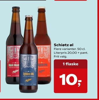 SuperBrugsen Schiøtz øl tilbud