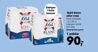 1664 blanc eller rose