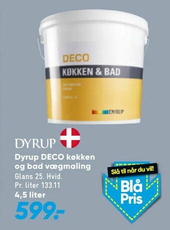 Bilka Dyrup DECO køkken og bad vægmaling tilbud