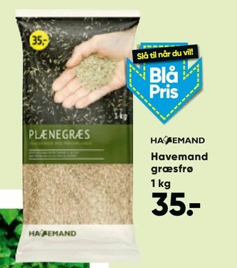 Bilka Havemand græsfrø tilbud