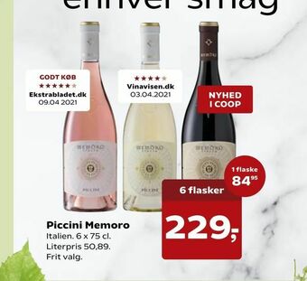 Dagli'Brugsen Piccini Memoro tilbud