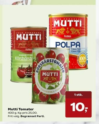 Dagli'Brugsen Mutti Tomater tilbud