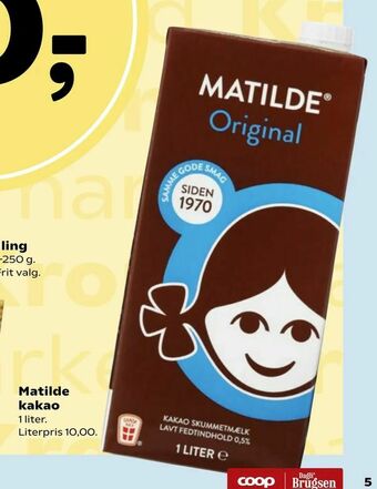 Dagli'Brugsen Matilde kakao tilbud