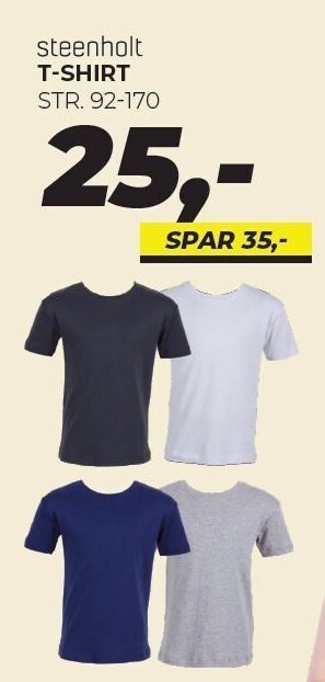 Dansk Outlet T-shirt tilbud