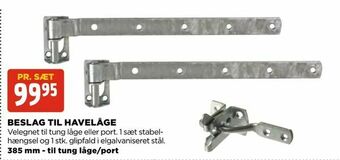 jem & fix Beslag til havelåge tilbud