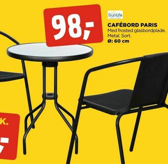 jem & fix Cafébord paris tilbud