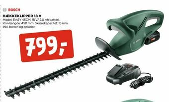 jem & fix Hækkeklipper 18 v tilbud