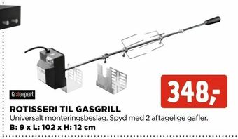 jem & fix Rotisseri til gasgrill tilbud