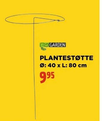 Plantestøtte