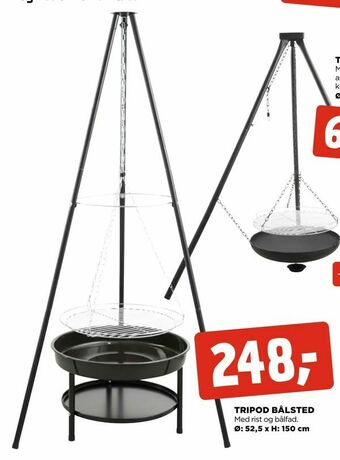 jem & fix Tripod bålsted tilbud