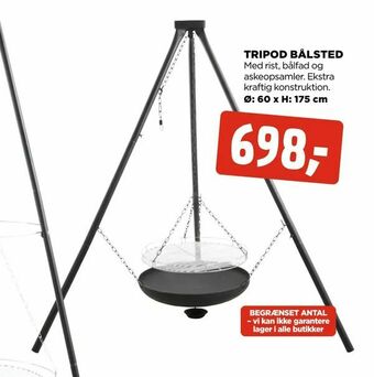 jem & fix Tripod bålsted tilbud
