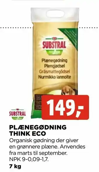 jem & fix Plænegødning think eco tilbud