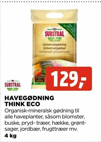 jem & fix Havegødning think eco tilbud