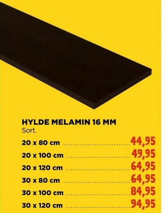 jem & fix Hylde melamin 16 mm tilbud