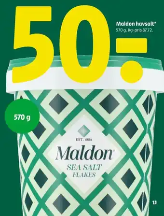 Maldon salt