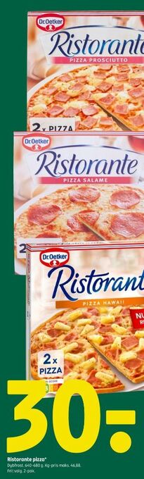 Coop 365 Ristorante pizza tilbud