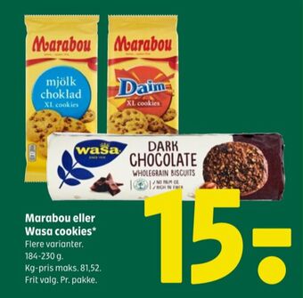 Coop 365 Marabou cookies tilbud