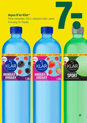 Coop 365 Klar mineralvand tilbud