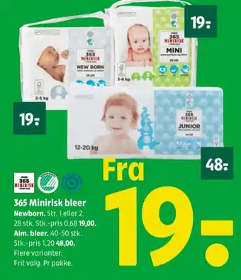 Coop 365 Junior bleer tilbud