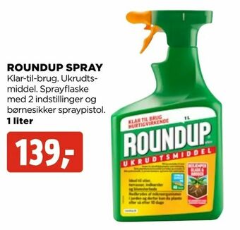 jem & fix Roundup spray tilbud
