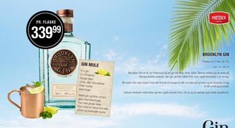 Poetzsch Padborg Brooklyn gin gin tilbud