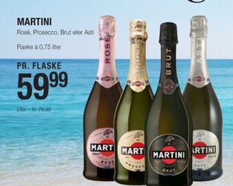 Martini asti italiensk mousserende vin