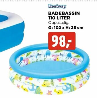 jem & fix Badebassin 110 LITER tilbud