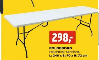jem & fix Foldebord tilbud