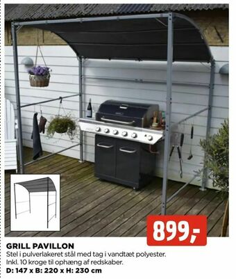 jem & fix Grill pavillon tilbud