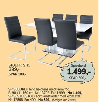 Spisestol