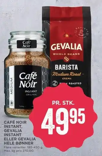 MENY Café noir el. gevalia kaffe tilbud